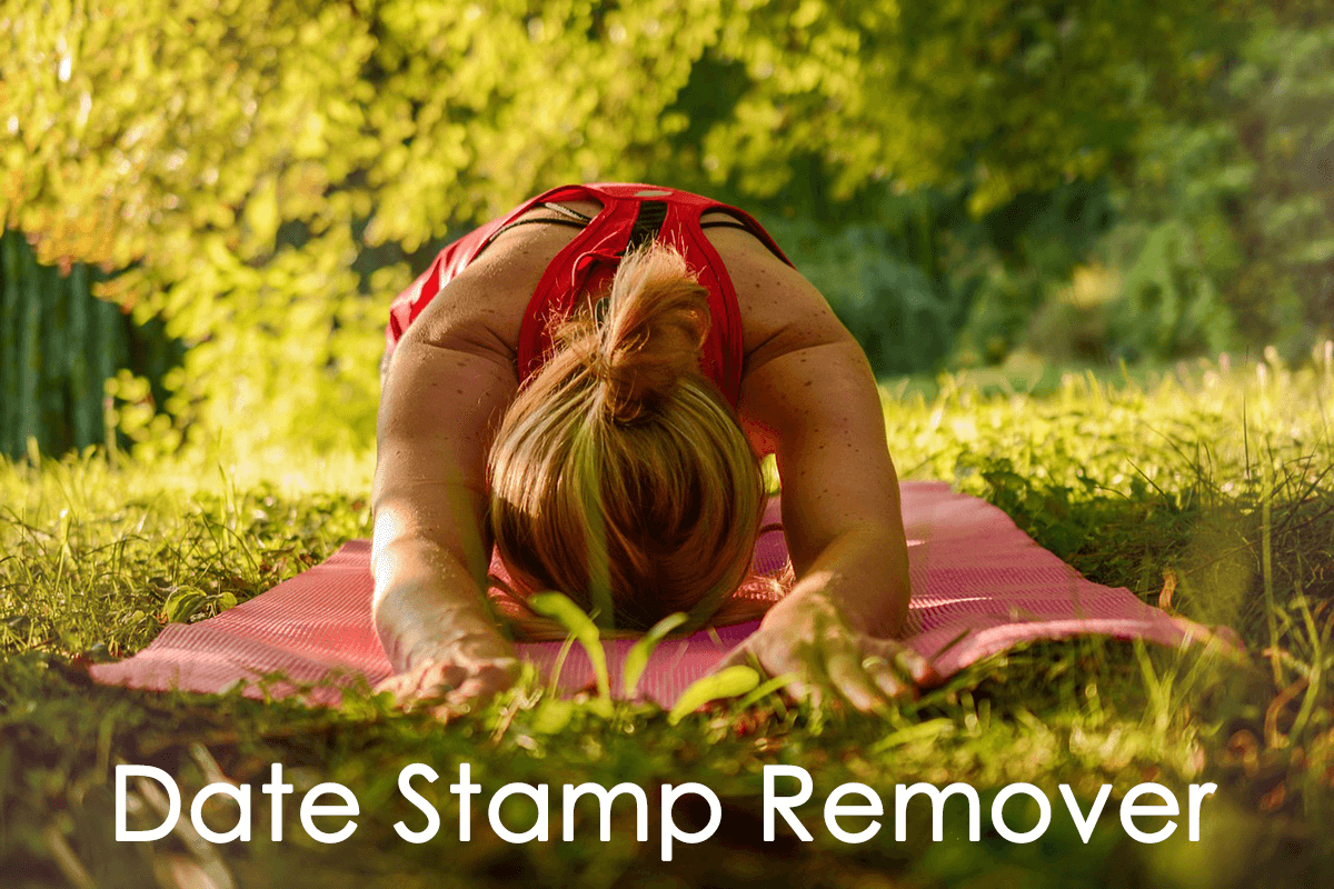 Free Date Stamp Remover